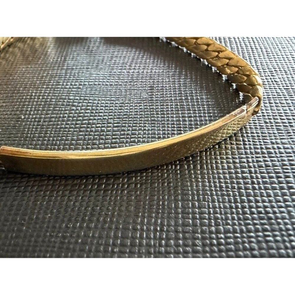 Avon vintage gold-tone ID bar chain bracelet